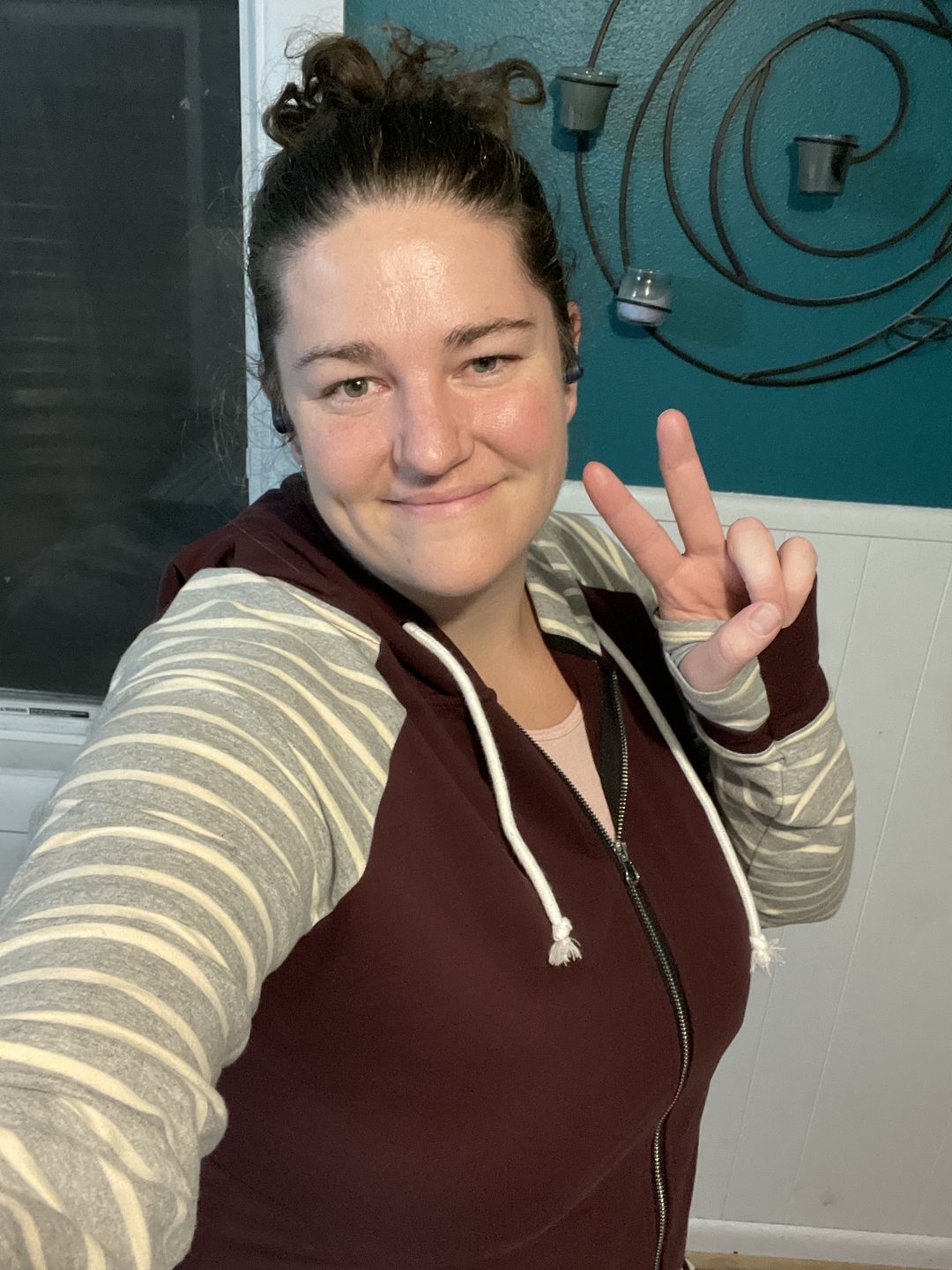 Customer photo review of Varsity Full Zip