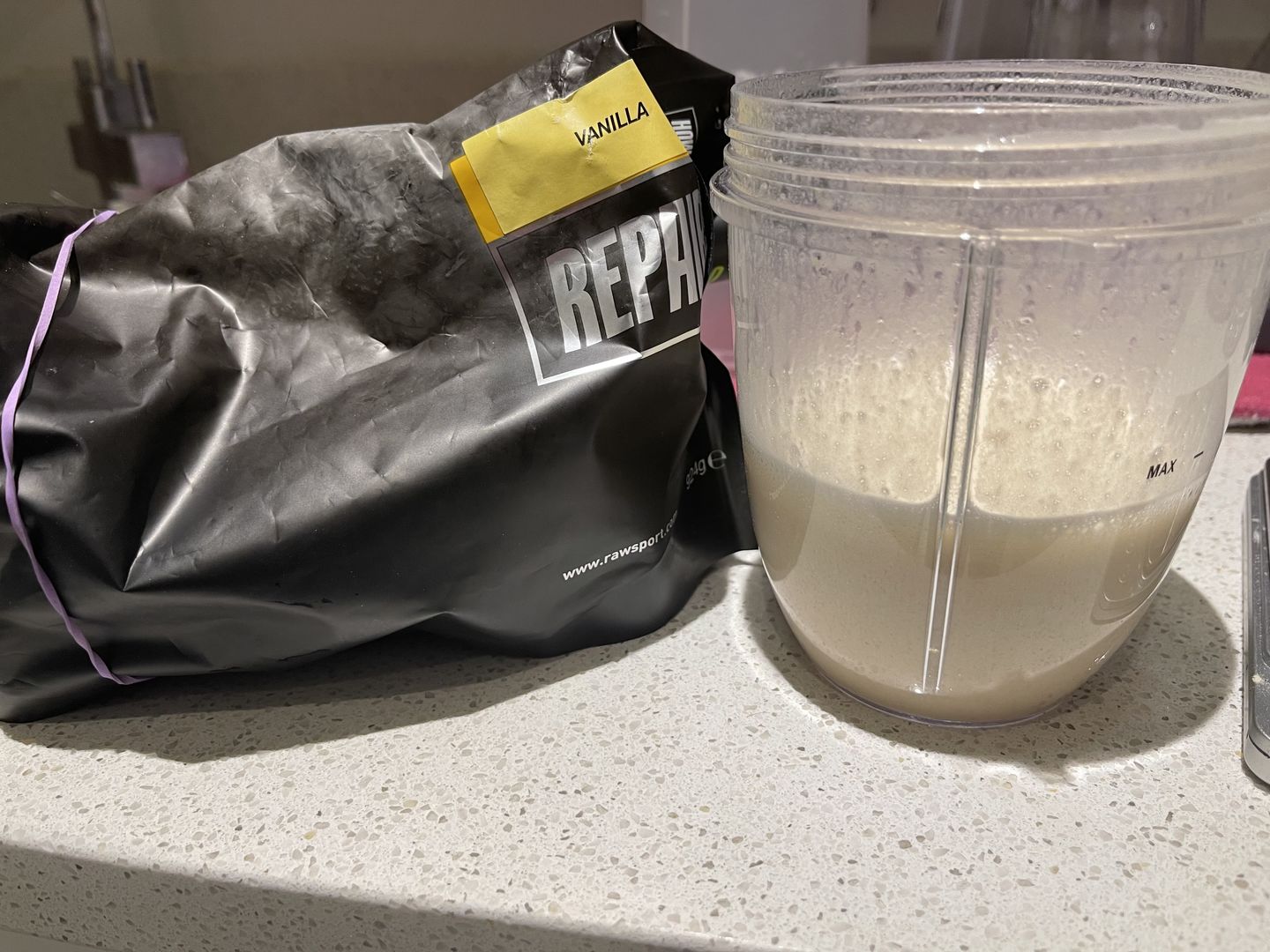 Customer photo review of Repair High Protein Powder
