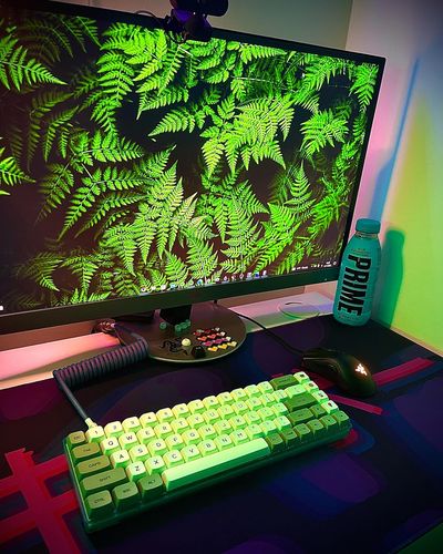 Customer photo review of "Keybrd" | Deskmat