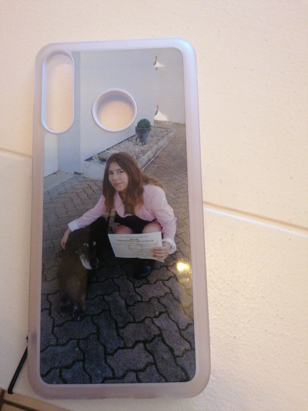 Customer photo review of Coque PHOTO 100% personnalisable - iPhone smartphone - TEAMCOQUES