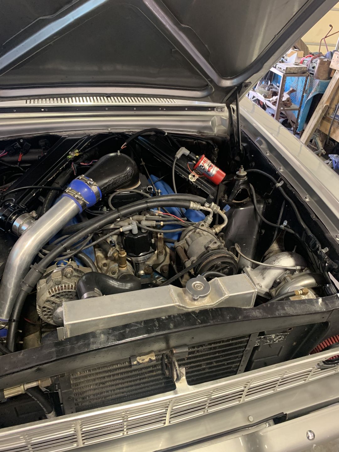 Customer photo review of Motion Raceworks Top Loader Billet Catch Can KIT 32-100K