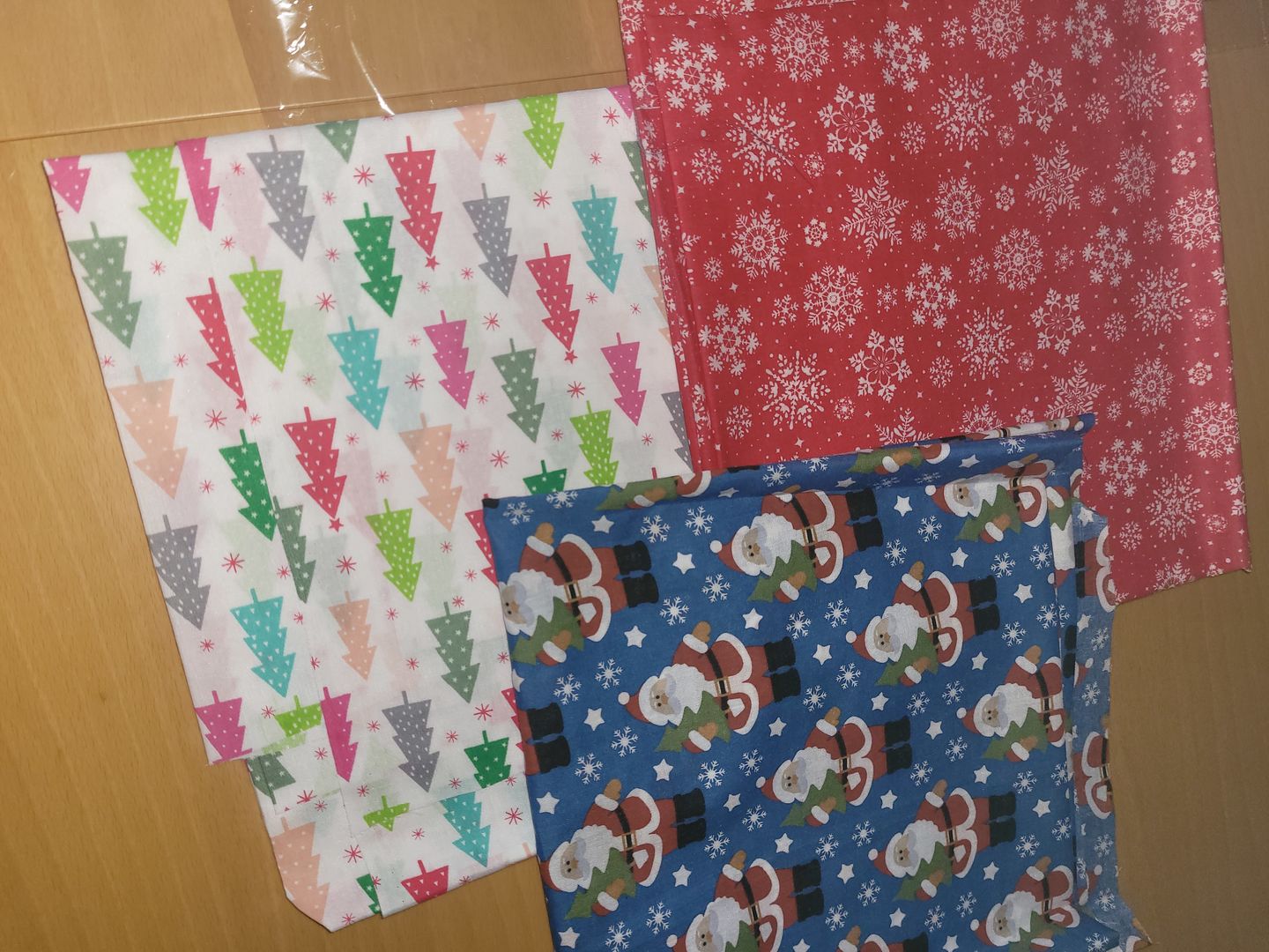 Customer photo review of Printed Polycotton Bundle 1m X 3