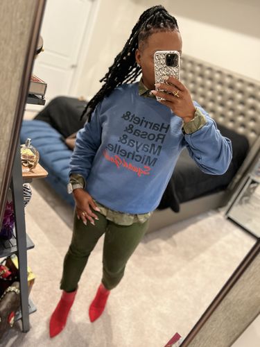 Customer photo review of She Is Me - Sweatshirt