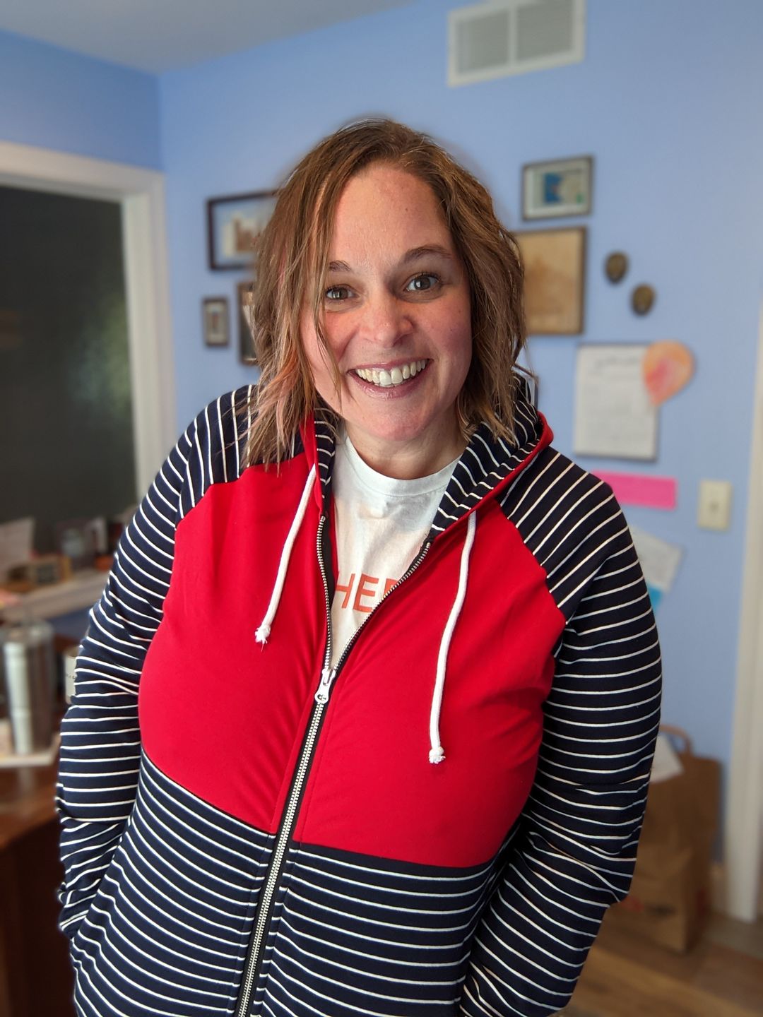 Customer photo review of Liberty Hoodie