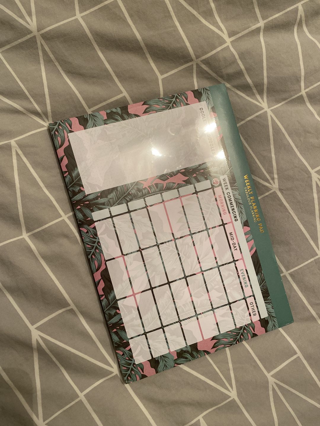 Customer photo review of A4 - Yearly Planning Pad - Botanical