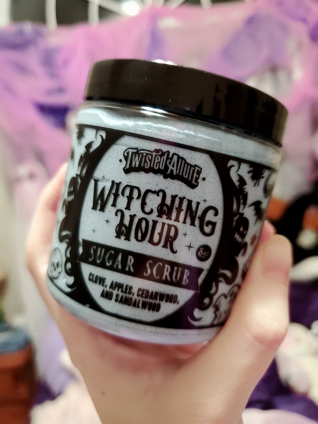 Customer photo review of The Witching Hour  Sugar Scrub
