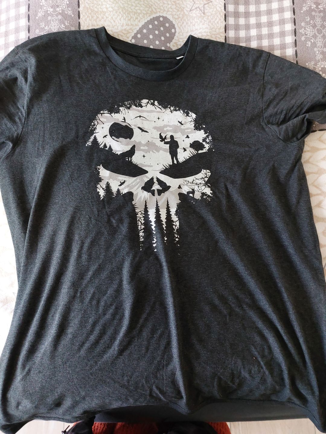 Customer photo review of Nature Skull - Bio Herren Shirt