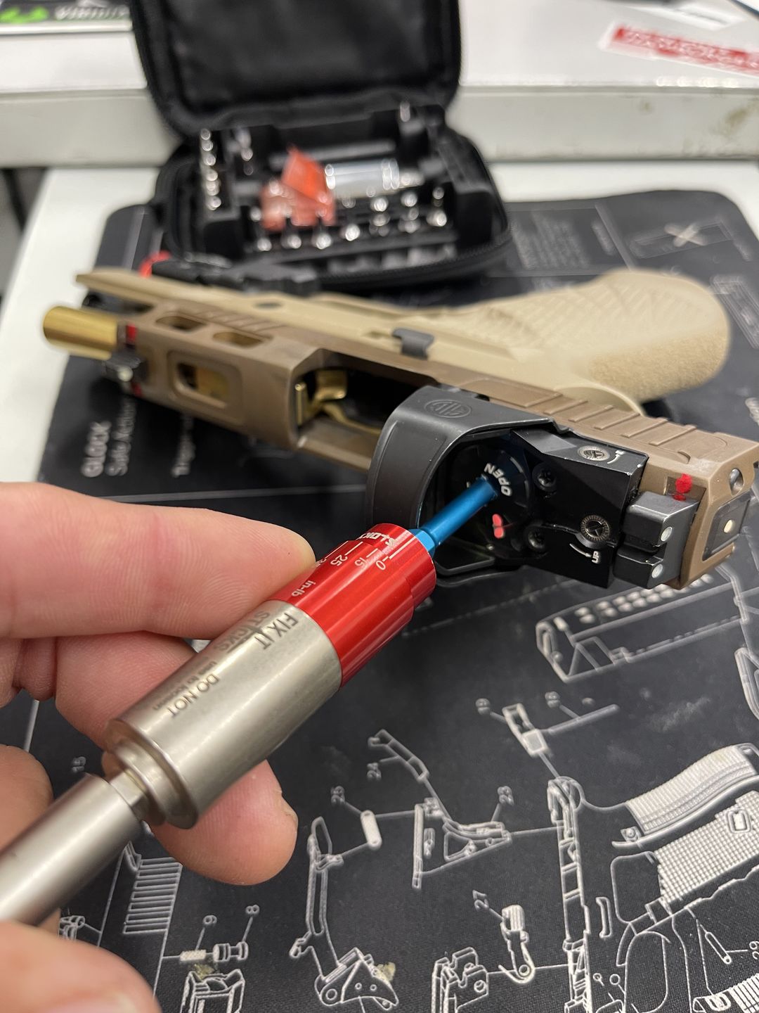 Customer photo review of Battery Cap Tool