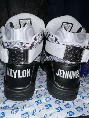 Customer photo review of Waylon Jennings x Patrick Ewing Basketball Sneaker