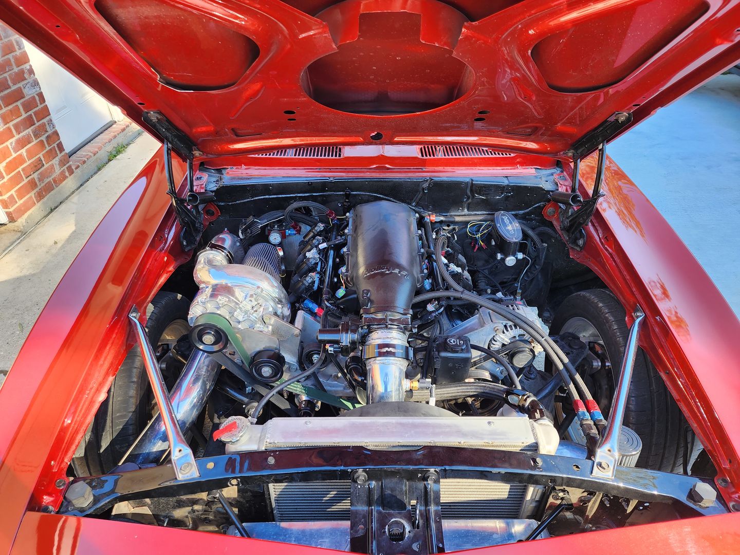 Customer photo review of Motion Valve Cover Fittings -12 ORB to -10AN (Pair)