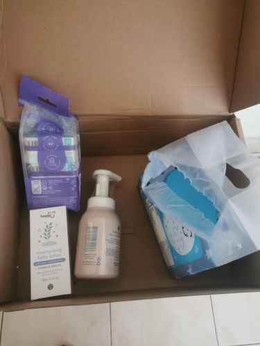 Customer photo review of Hoppi Diapers Carton Pre-order GWP