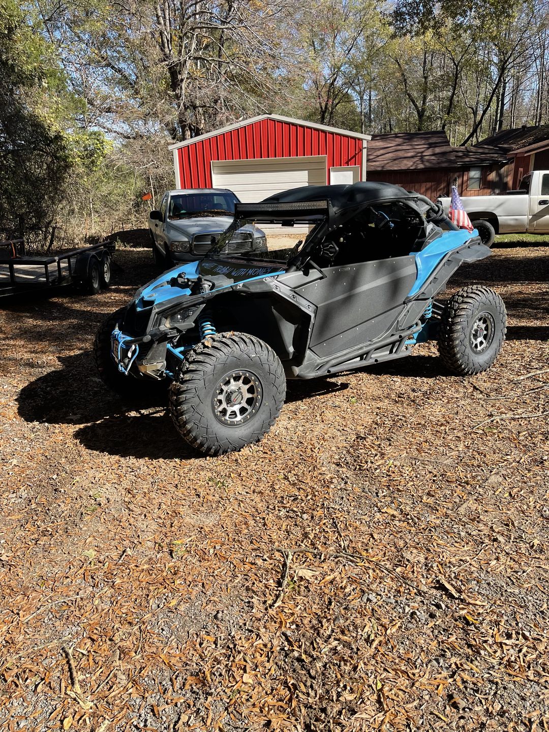 Customer photo review of Can Am Maverick X3 R & RR Donaldson Air Filter DS XRS XRC