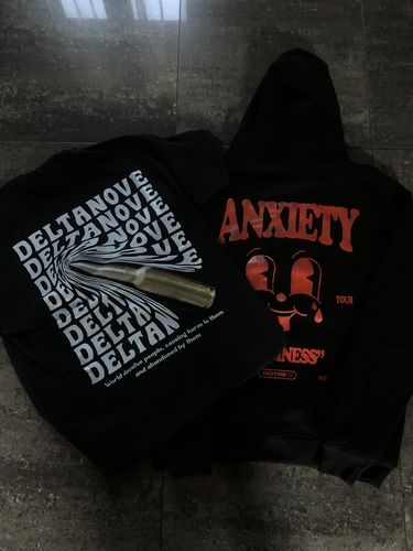 Customer photo review of Felpa Hoodie Notre Anxiety