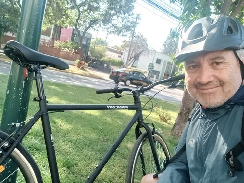 Customer photo review of Bicicleta Urbana Rhine Aro 28