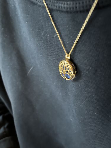 Customer photo review of Tree of Life Locket – Gold