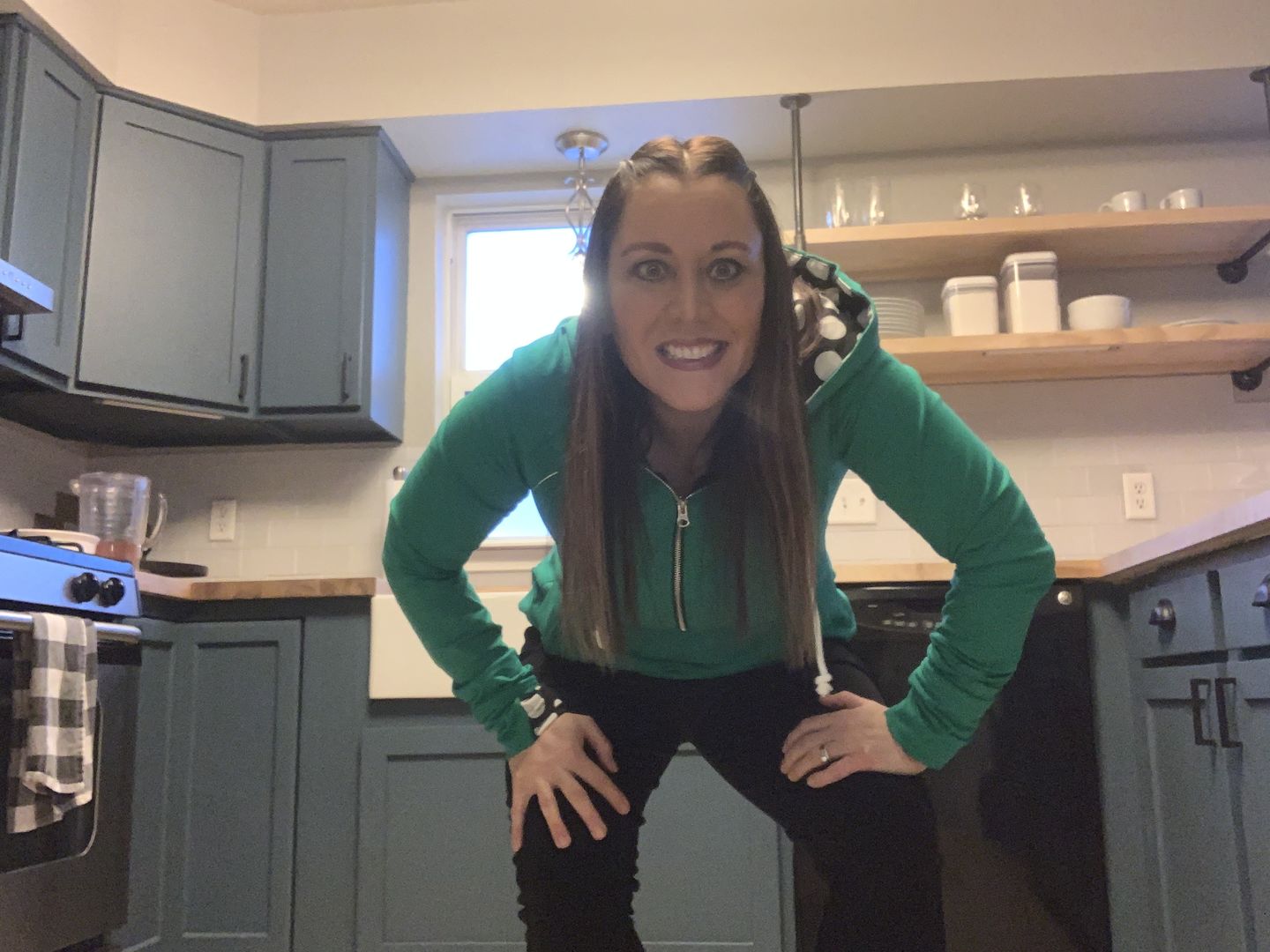 Customer photo review of Lucky Half Zip