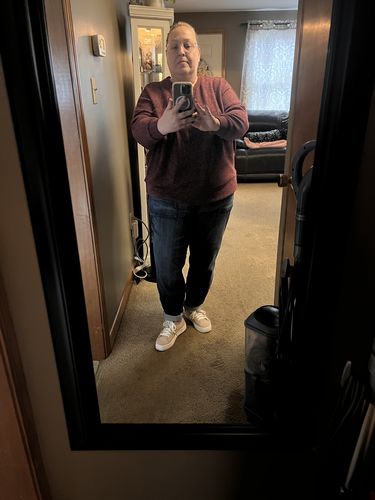 Customer photo review of Judy Blue Free to Run Joggers