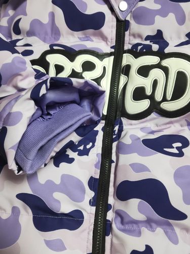 Customer photo review of Camo Devil Puffer Jacket