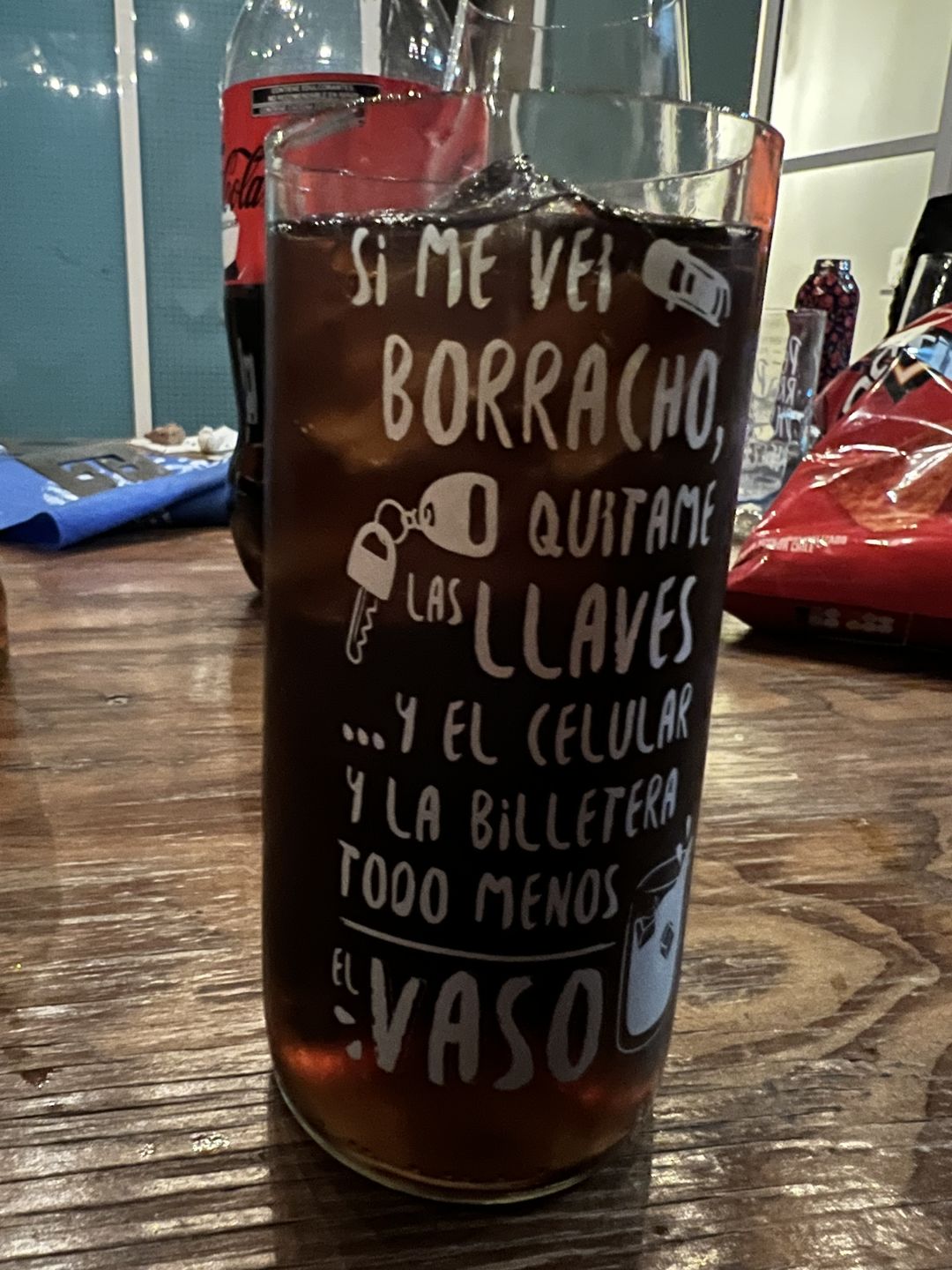 Customer photo review of Piscoleros Juego de 6 Vasos