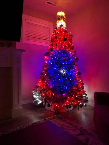Customer photo review of LIGHTMAS - Magische Weihnachtsbaum Lichterkette