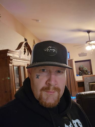 Customer photo review of [6 Pack] 112 Style Leather Patch Trucker Hats - Round Patch