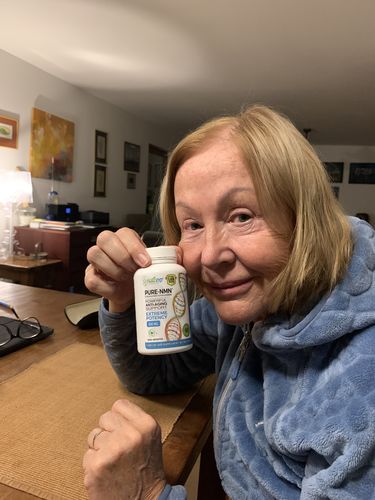 Customer photo review of Pure-NMN Nicotinamide Mononucleotide Extreme Potency 500mg Capsules (x60) - 30 Grams