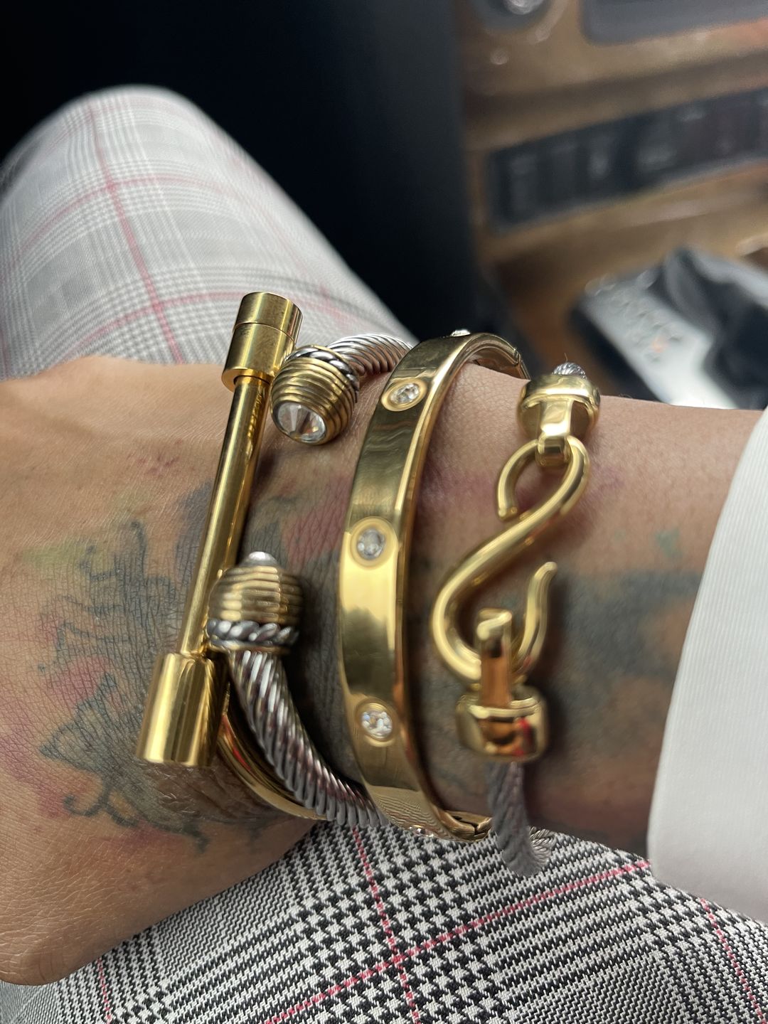Customer photo review of Joanna Bracelet Stack