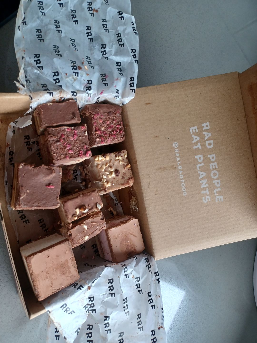 Customer photo review of Mixed Slice Box
