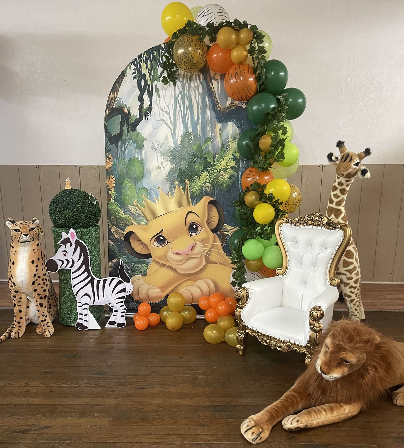 Customer photo review of Chiara Backdrop Wall Set, Arched Wall Set Birthday&Baby Shower&Wedding Party Decoration