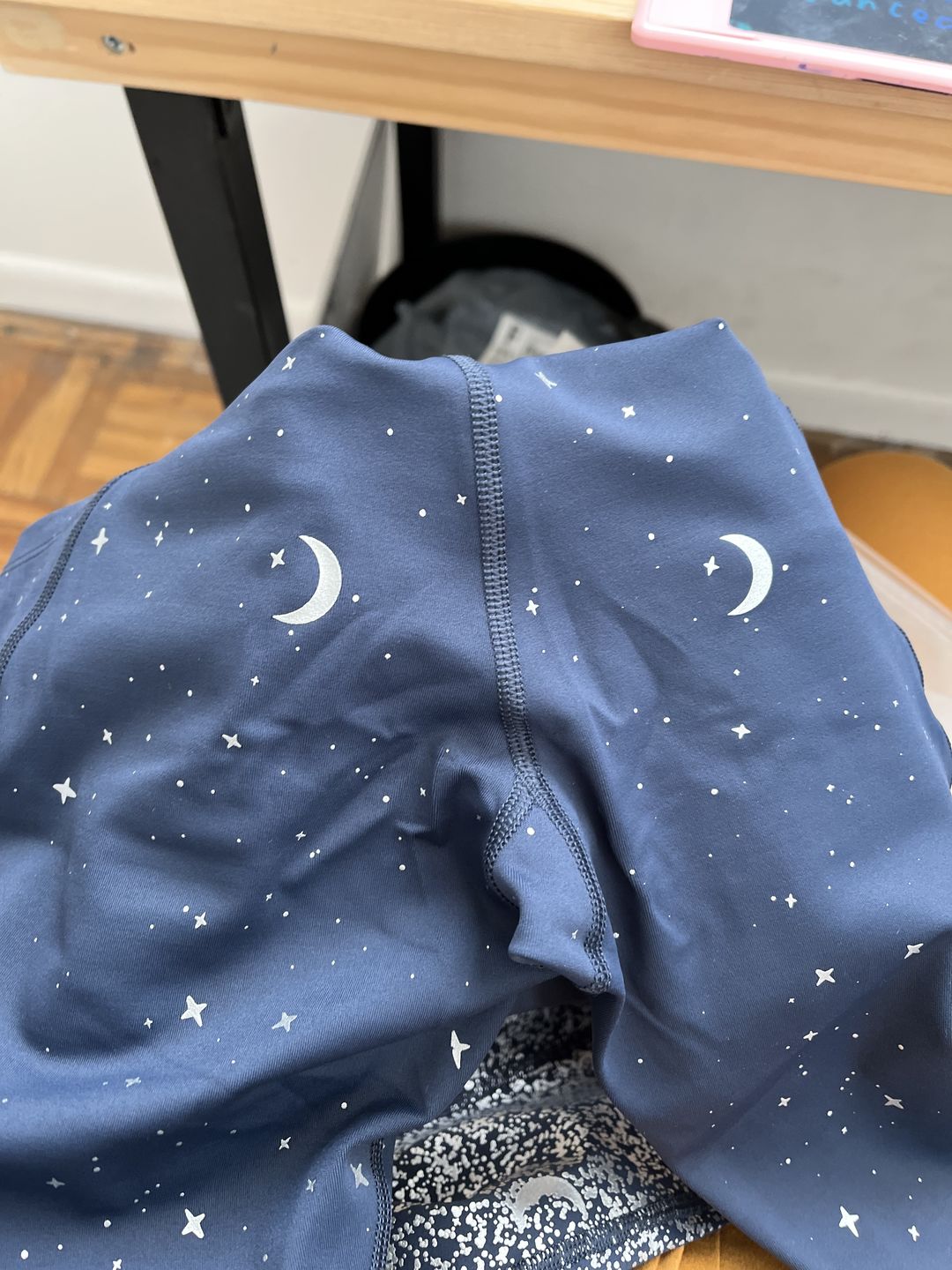 Customer photo review of Inspire Leggings - Navy Moons | MT SPORT