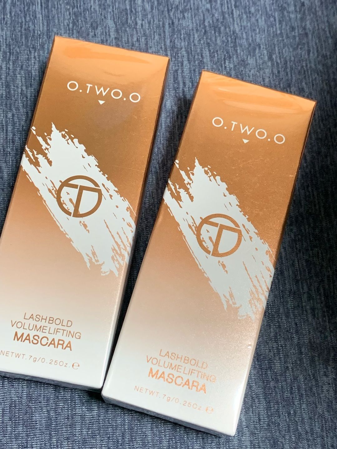 Customer photo review of O.TWO.O LASH BOLD VOLUME LIFTING MASCARA
