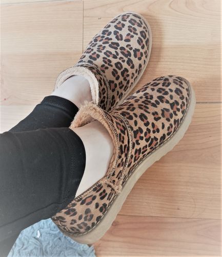 Customer photo review of SLIPPER ANIMAL PRINT 15011