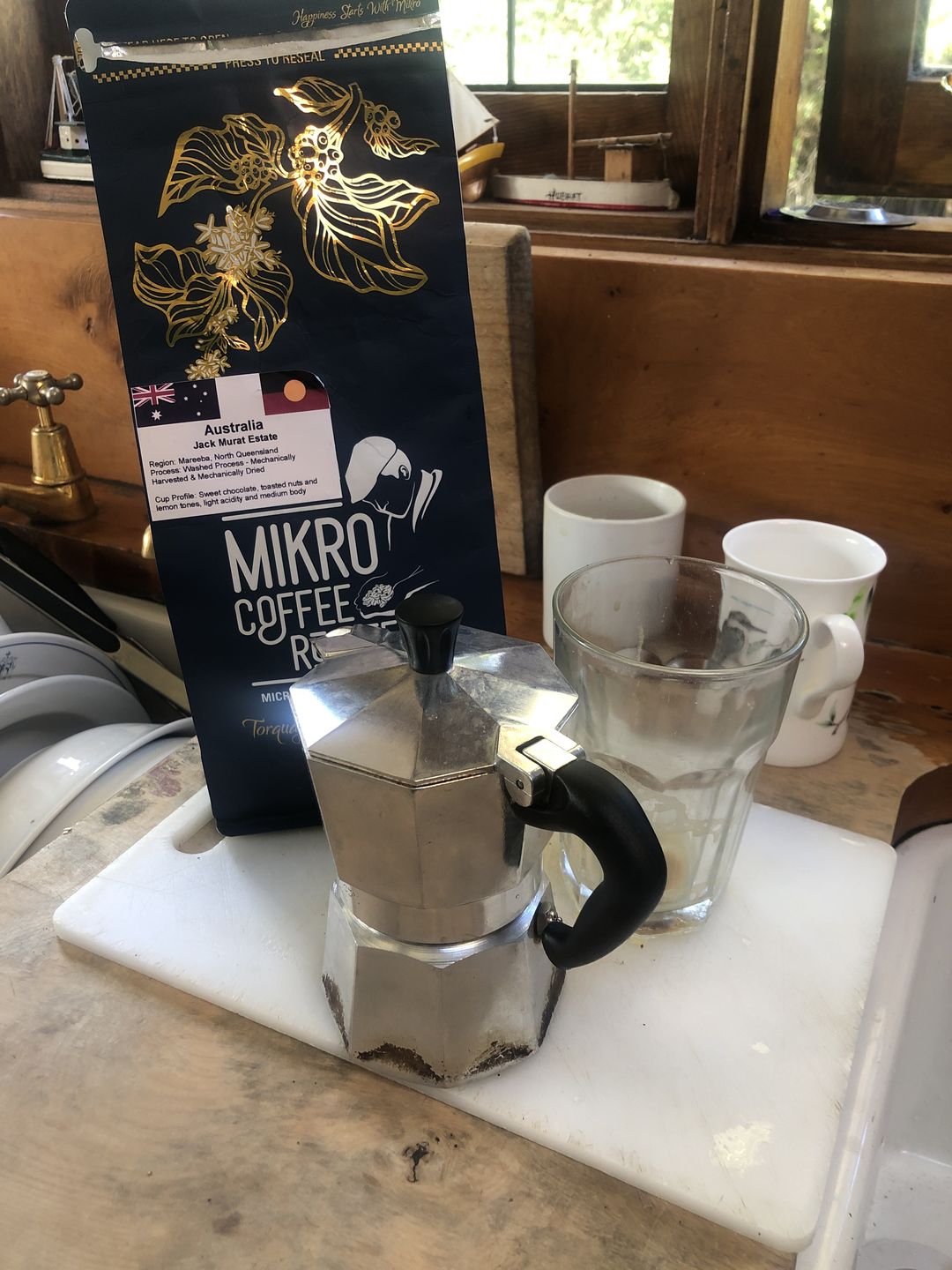 Customer photo review of Australian Grown Coffee - Jack Murat Estate