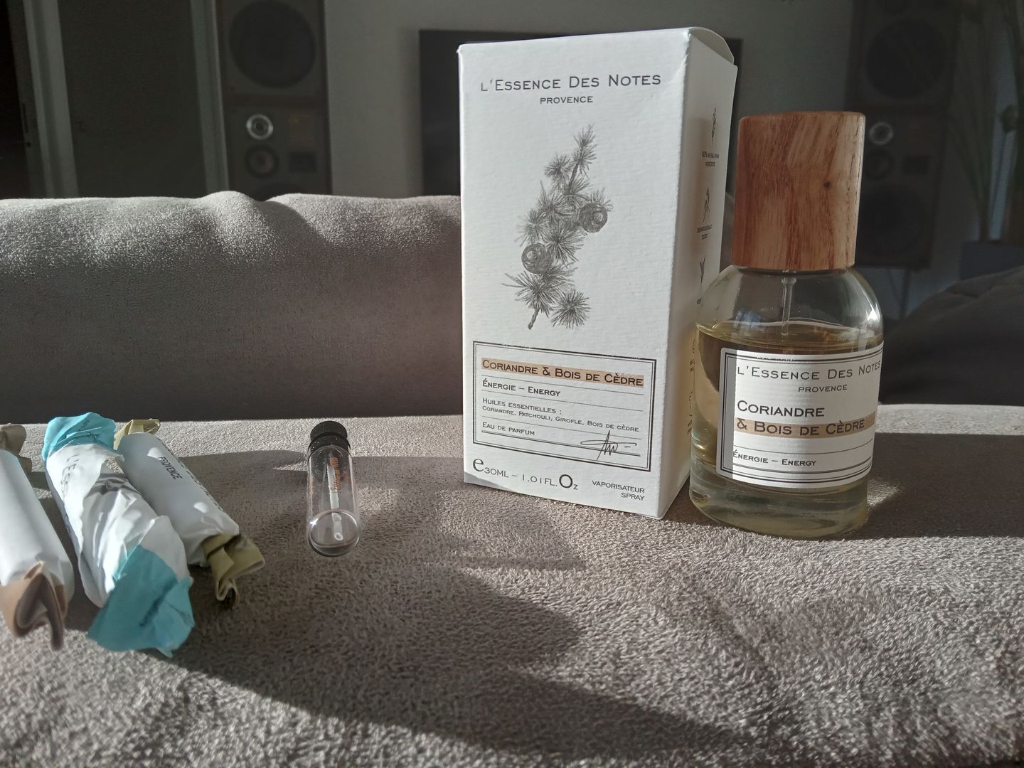 Customer photo review of Coriandre & Bois de Cèdre