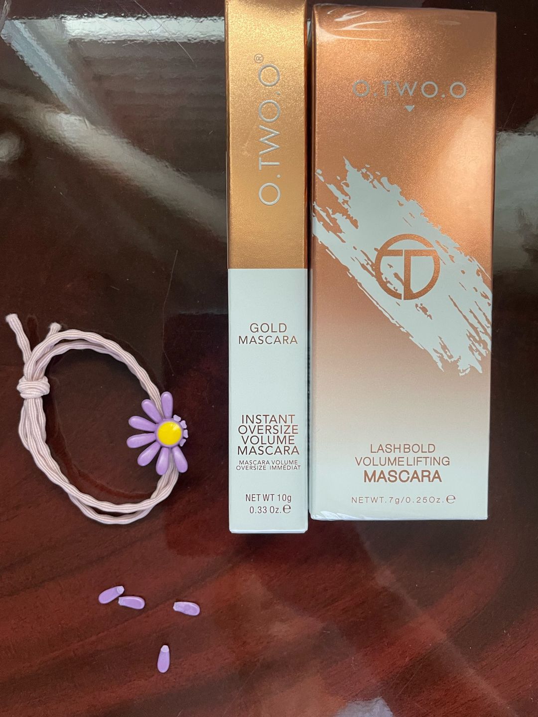 Customer photo review of O.TWO.O LASH BOLD VOLUME LIFTING MASCARA