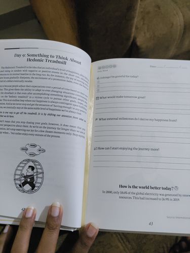 Customer photo review of Mindbrush Journal