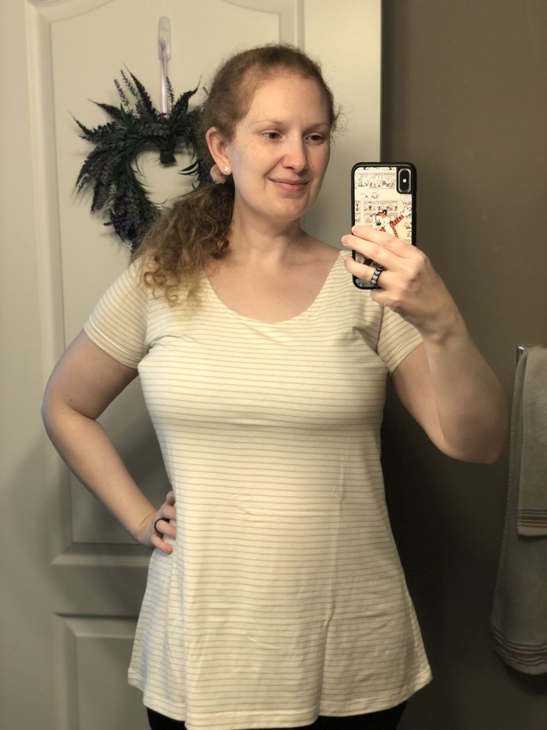 Customer photo review of *Freshly Baked* Scoop Tee