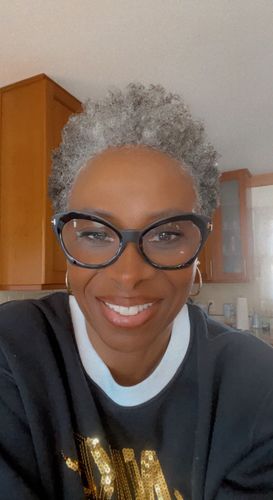 Customer photo review of Defining Flaxseed Gel for Curly Hair with Organic Hemp Seed Oil for Hair Growth and Watermelon Fragrance