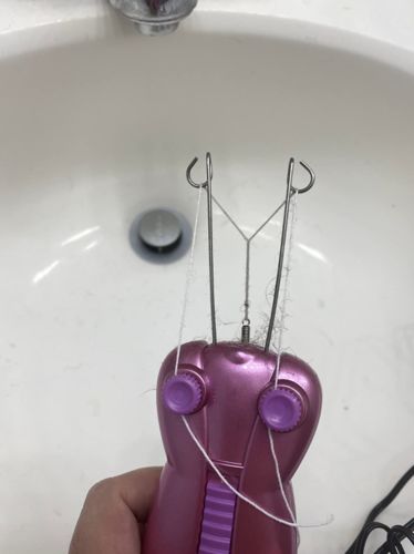 Customer photo review of Threadi Magic Hair Threader
