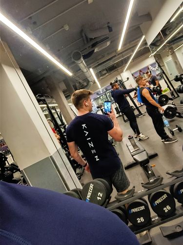 Customer photo review of Power Performance Shirt - Navy