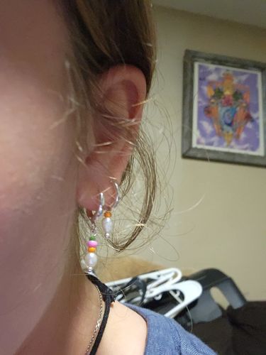 Customer photo review of Coco Earring Set