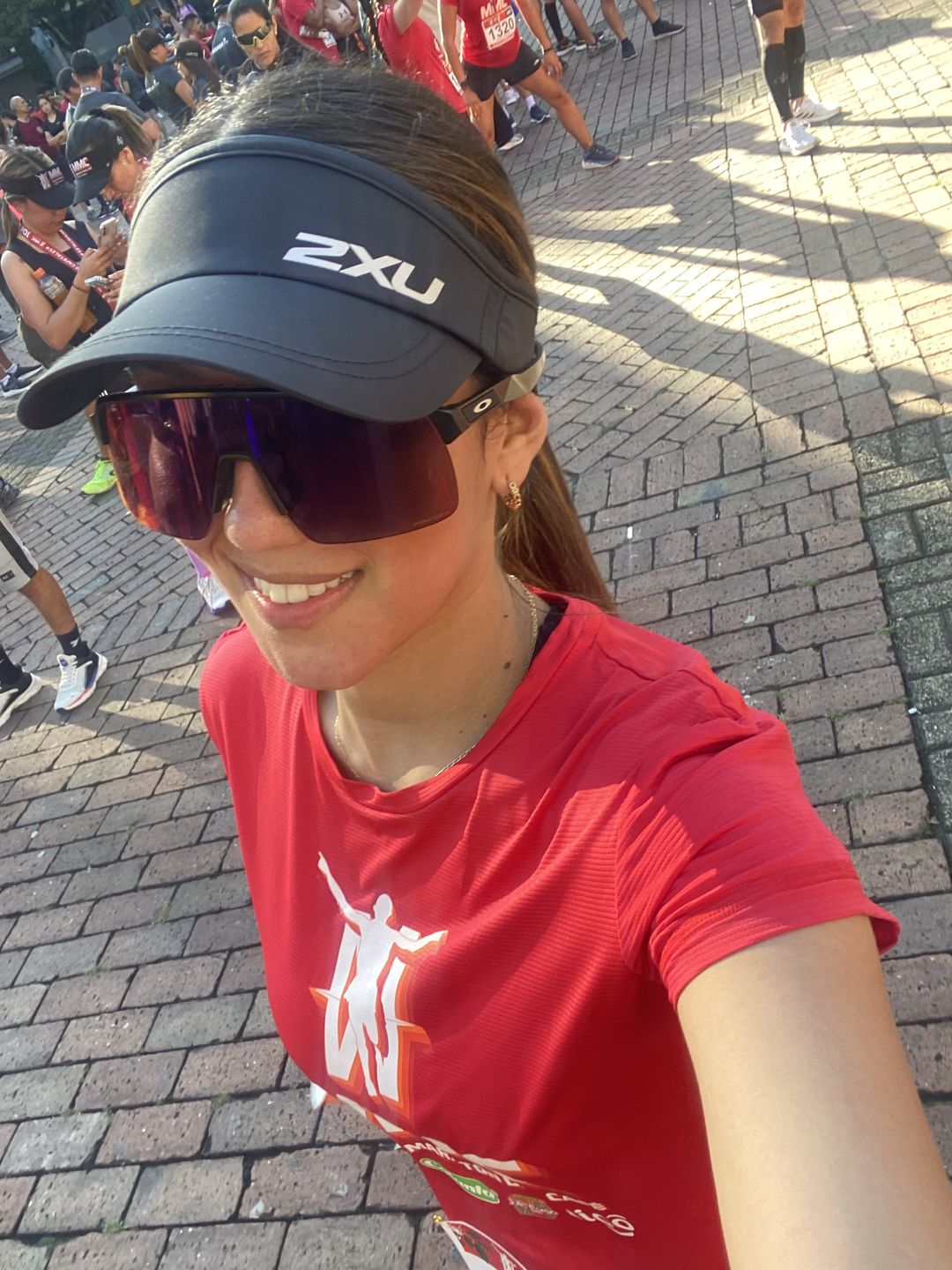 Customer photo review of 2XU Visera Run Unisex