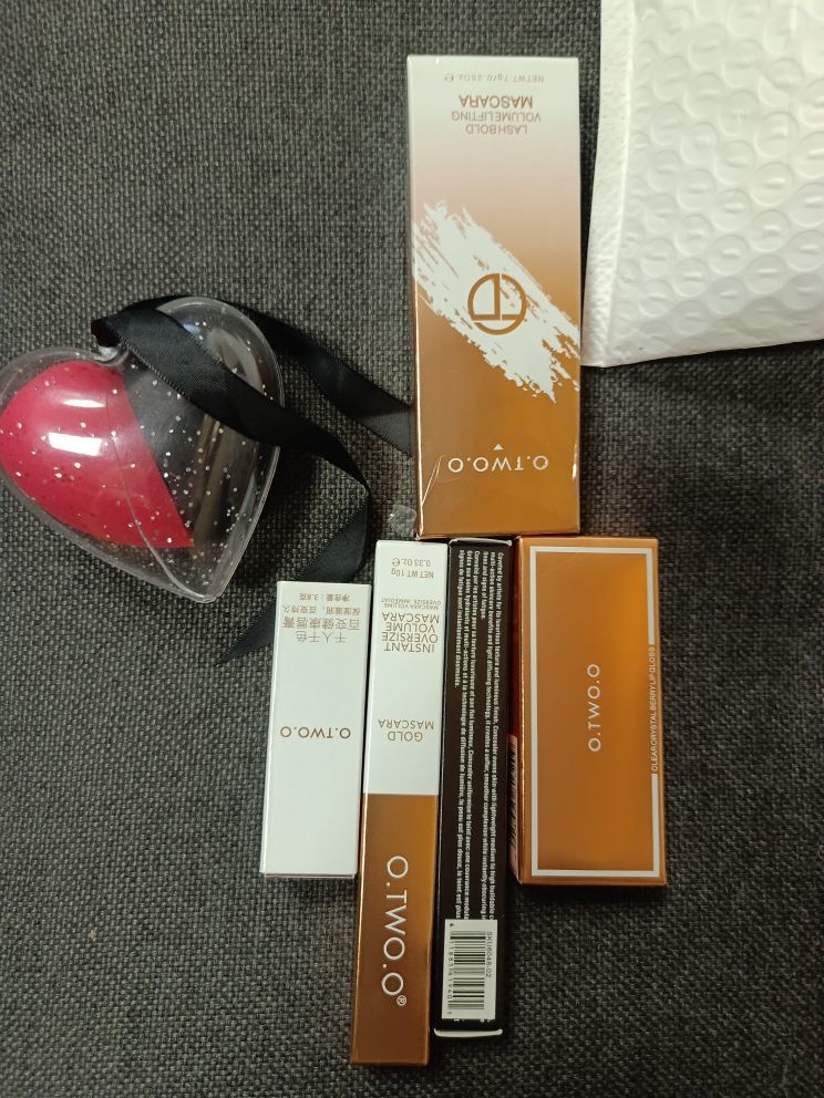 Customer photo review of O.TWO.O LASH BOLD VOLUME LIFTING MASCARA