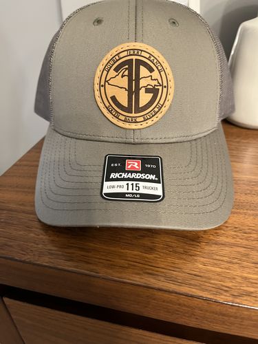 Customer photo review of Richardson 115 Custom Leather Patch Hat