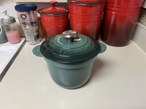 Customer photo review of Le Creuset Cast Iron Rice Pot