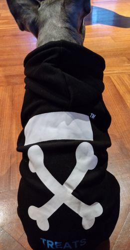 Customer photo review of Felpa "woof" Nera