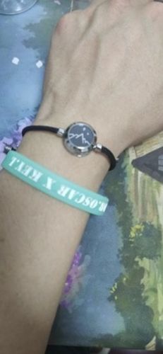 Customer photo review of Lovers Charm™ Smart Distance Bracelets