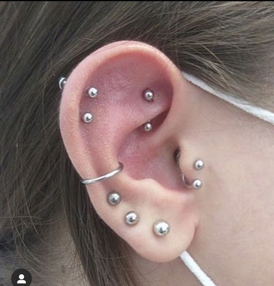 Customer photo review of Piercing Aftercare Straight Shooter Kit