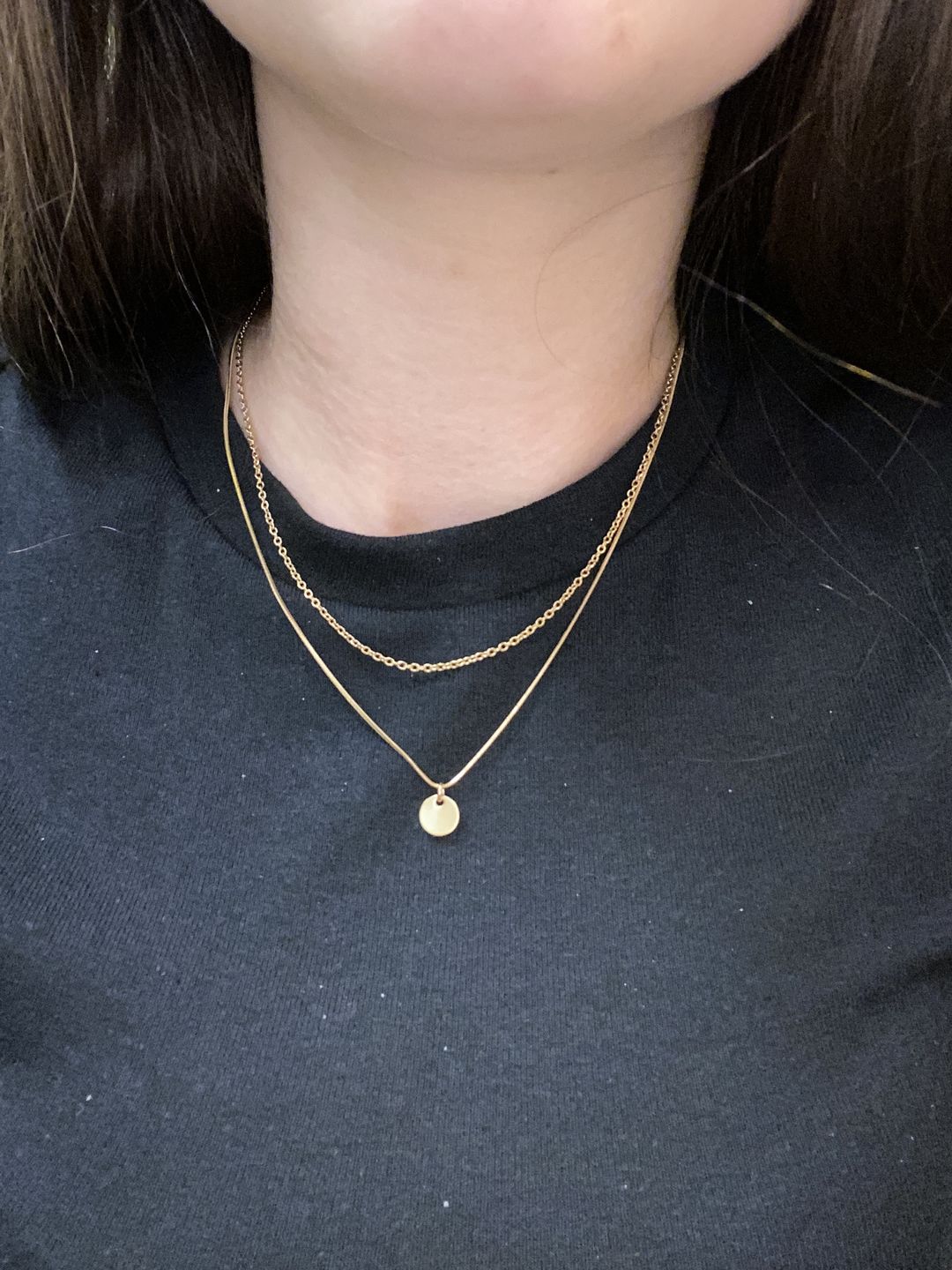 Customer photo review of Berawa Necklace - Gold