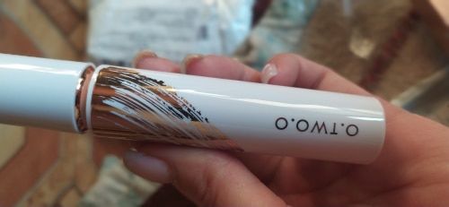 Customer photo review of O.TWO.O LASH BOLD VOLUME LIFTING MASCARA
